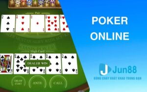 Poker online tại game bài Jun88